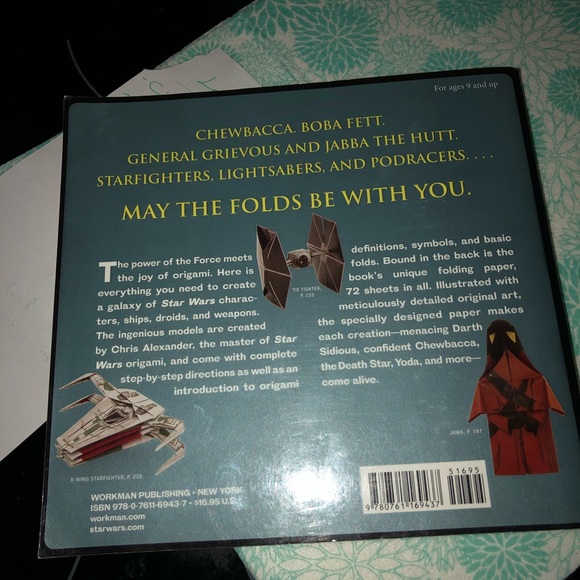 💫COPY - Star Wars Origami Activity Book- 487 $12 or offer🎉 - Picture 2 of 4